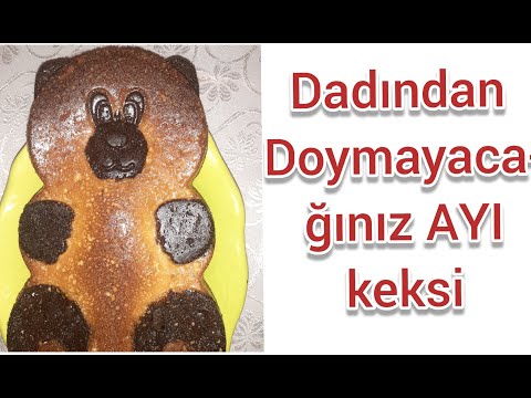 Ayı(mişka) keksinin hazırlanması/ ÇOX LƏZİZ VƏ ASAN RESEPT / MÜTLƏQ SINAYIN 😋 / Ayıcıklı kek tarifi