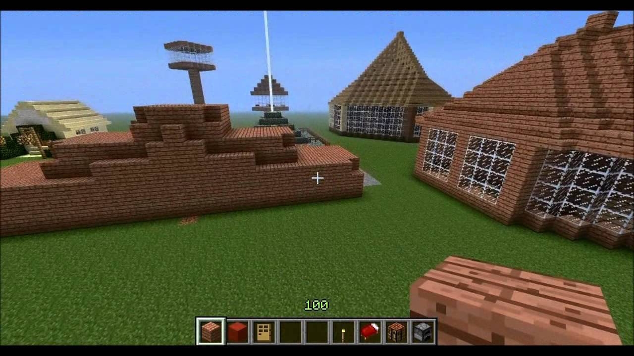 Hogyan építsünk szép házat Minecraftban? 4. rész "Dobogó