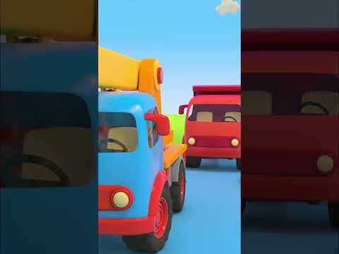 Nuevo garaje de los camiones #carros #caricatura