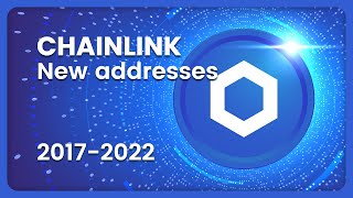 CHAINLINK (LINK) New Addresses 2017-2022 #crypto #blockchain #chainlink