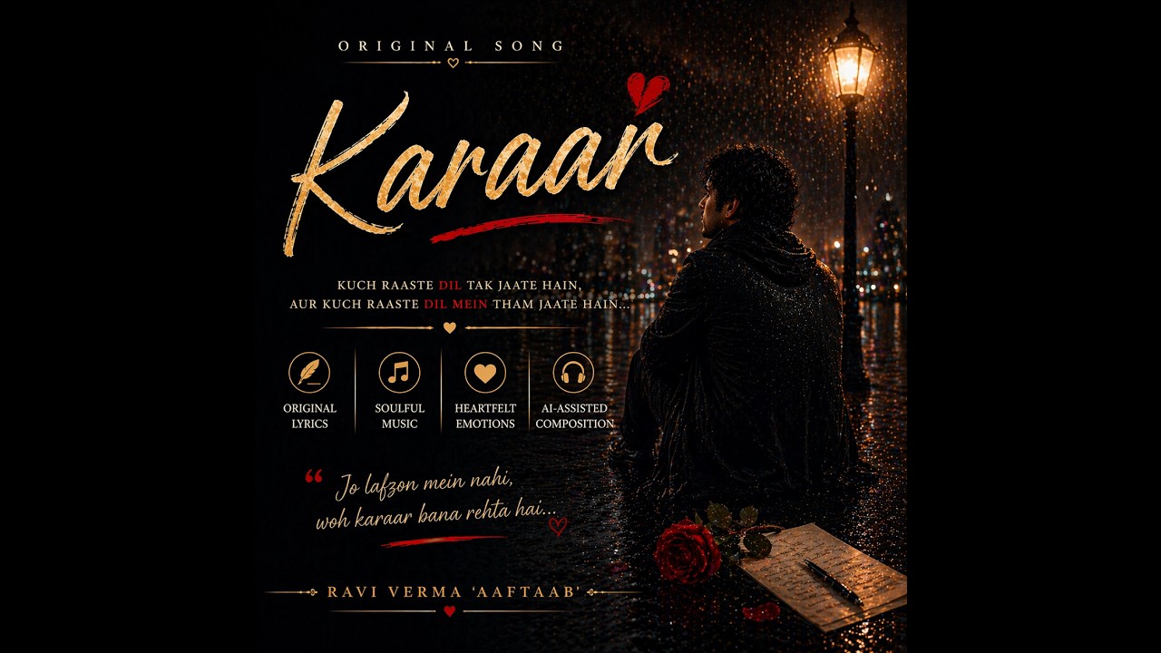 👉 Karaar – Zara sa mere seene mein jo gham pahunche | Sad song 2026 💔 #aaftaab