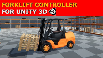 Unity Asset Store | Forklift Controller for Unity 3D Trailler