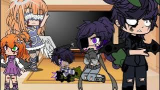 (Aftons react to Eddie Vr) ❤🧡🖤💙💜💭