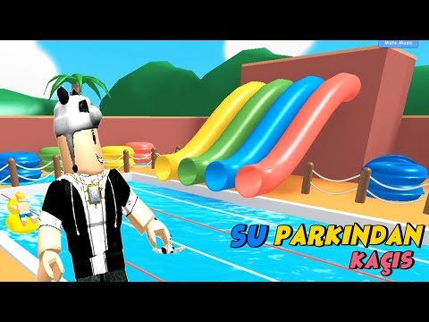 Su Parkından Kaçmaya Çalışıyoruz! Panda ile Roblox Escape Water Park