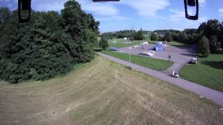 ARDrone2.0 GoPRO HD skatepark