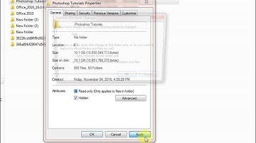 HOW TO: show/hide File Extensions in Windows 7 & How To View Hidden Files & Folders