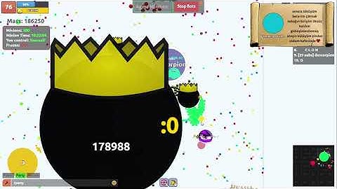 AGMA.IO - 300 BOTS- + 1 MILLION  DE MASS!! 😮 #Agma #Games #Among #Bots