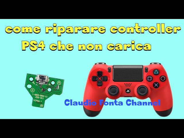 Riparazione controller Ps4 Dualshock con sostituzione della batteria interna