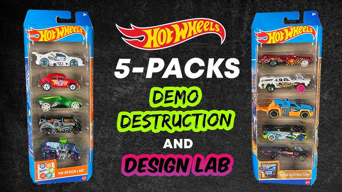 Hot Wheels Monster Trucks Demolition Doubles 1:64 Scale 2023 Mix 3 2-Pack  Case of 8