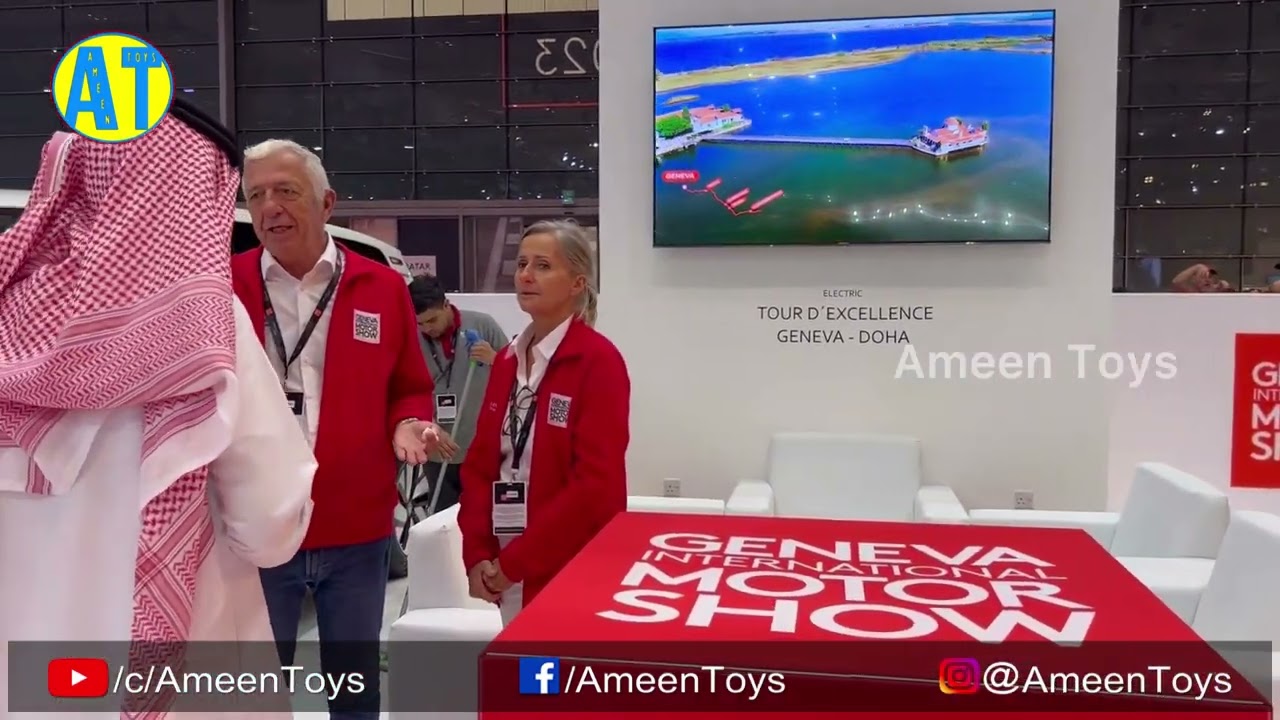 GIMS at Qatar | #VW ID Buzz route to Doha from Geneva