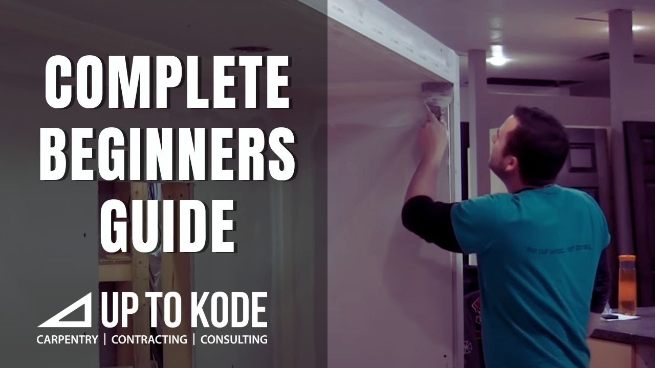 The Complete Beginner's Guide to Drywall Applying Tape & Corner Beads