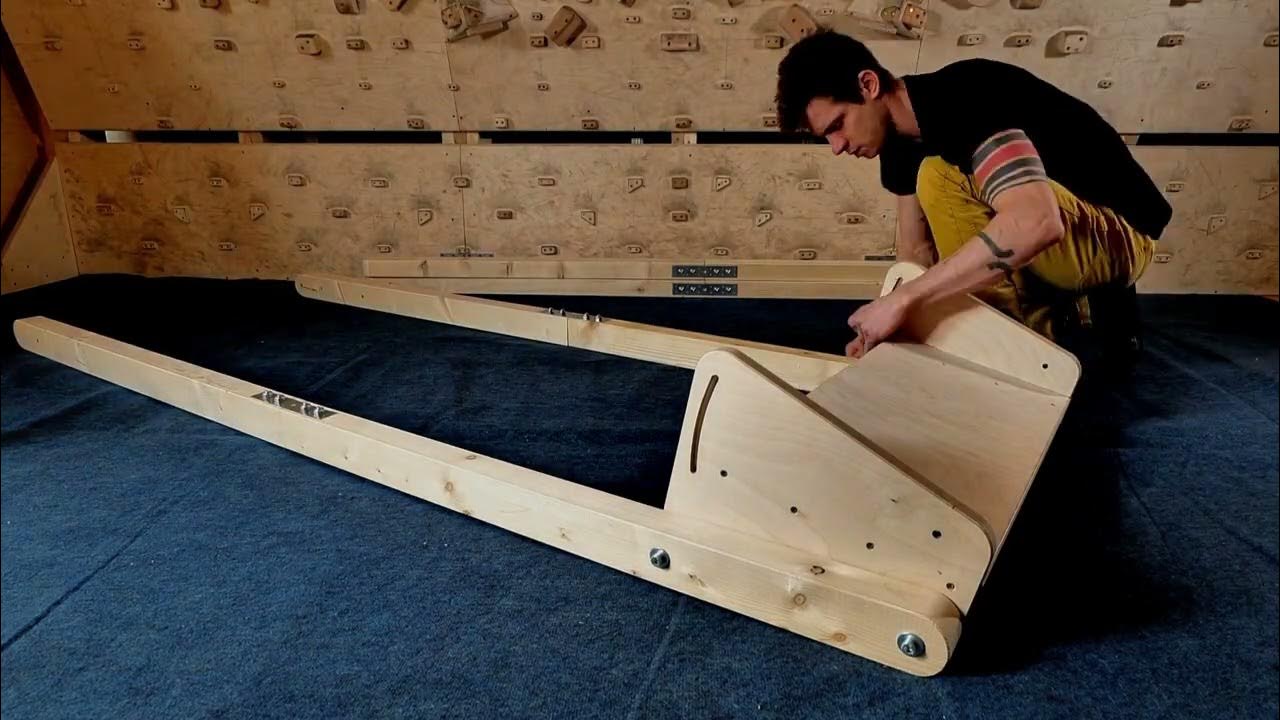 LAMA Portal Freestanding hangboard frame YouTube