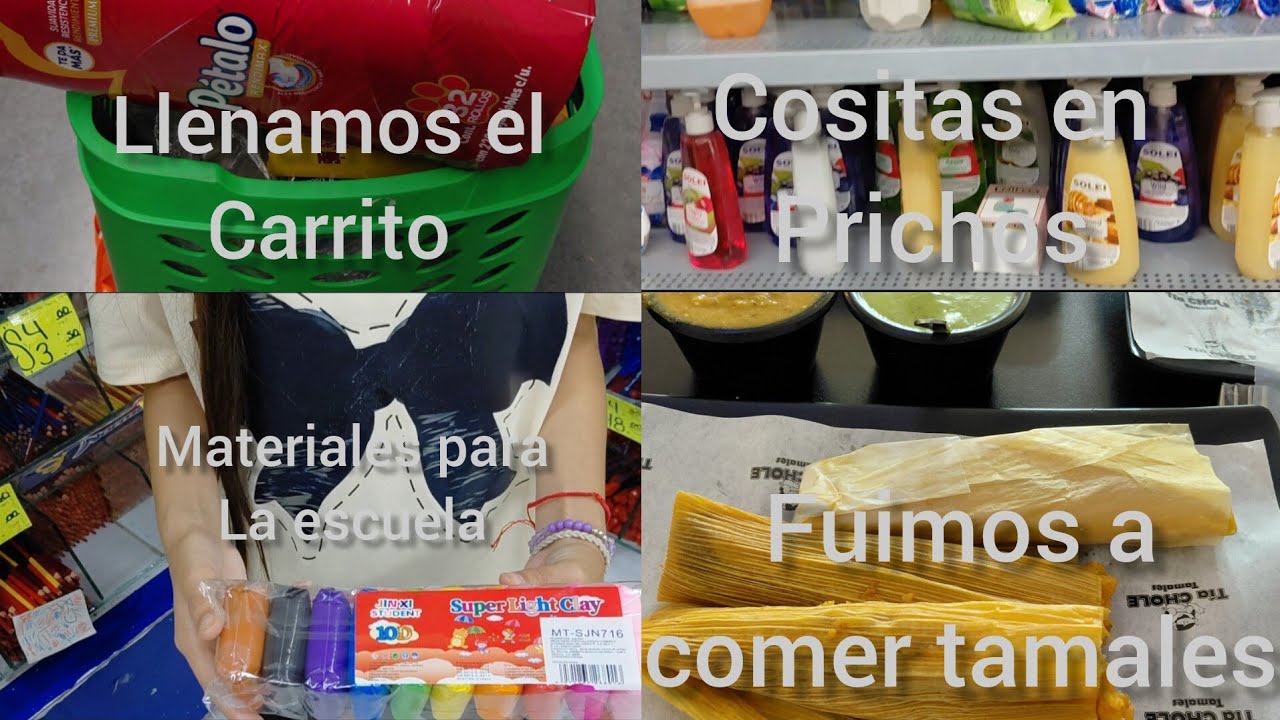 Minivblog: Despensa 🍌🍎🍅🥑 / Compras para la escuela 🏫 ✏️ #despensa 