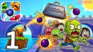 Tricky Traps Gameplay Walkthrough Part 1 - CRAZY Chain Reaction (Android/iOS)