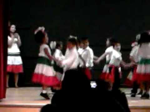 Grace Lopez dancing La raspa