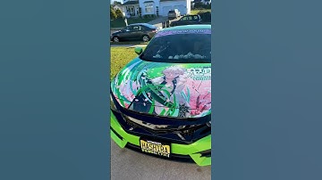 I get the full wrap on soon #sanemi  #itasha #animecar #demonslayer #kny #sanemishinazugawa