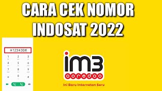 CARA CEK NOMOR INDOSAT 2021