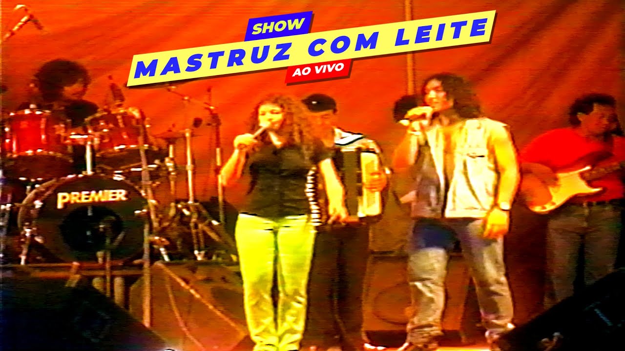 MASTRUZ COM LEITE SHOW INÉDITO e RARISSÍMO em Natal-RN 1996 PARTE 04
