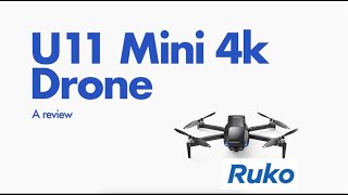 Unboxing the Ruko U11MINI 4K Drone: Tiny, Mighty, and a Tree Magnet! 🚁😂