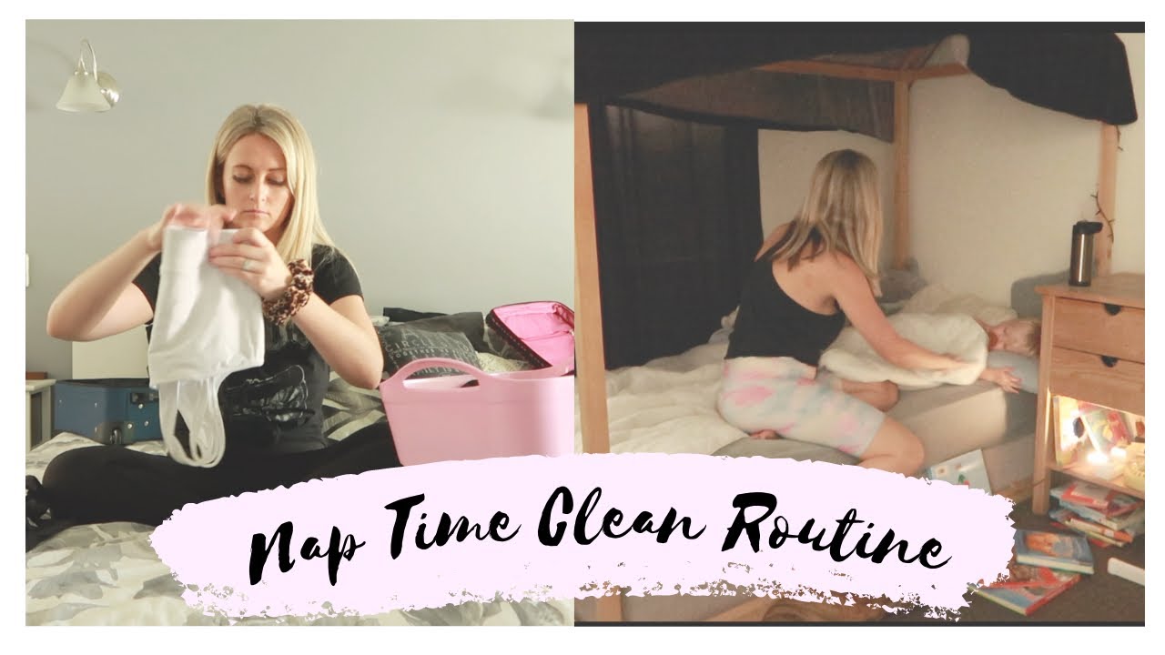 VLOG: Nap Time Cleaning Routine | Aussie Mum