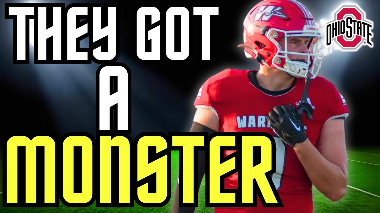 Нейт Робертс — настоящий монстр | 4⭐️ Рекрут «Огайо Стэйт Бакайз» — основные моменты