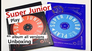 Download Lagu Super Junior play 8th album unboxing 슈퍼주니어 8집 スーパージュニア8集 MP3
