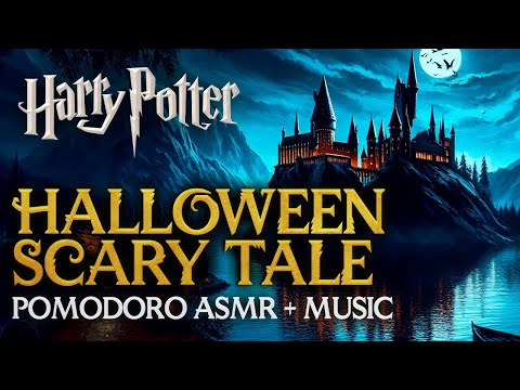 Harry Potter HALLOWEEN Story + Pomodoro 🎃📖 Scary Study Session with ASMR