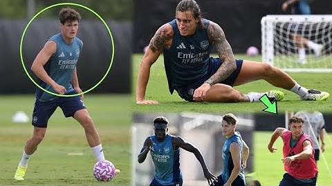 INSIDE TRAINING | Arsenal's Pre-Season Heats Up as Arteta Drives Fitness and Squad Cohesion