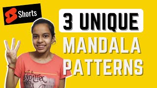 3 Unique Mandala Patterns Mandala Patterns For Beginners And Intermediate Level