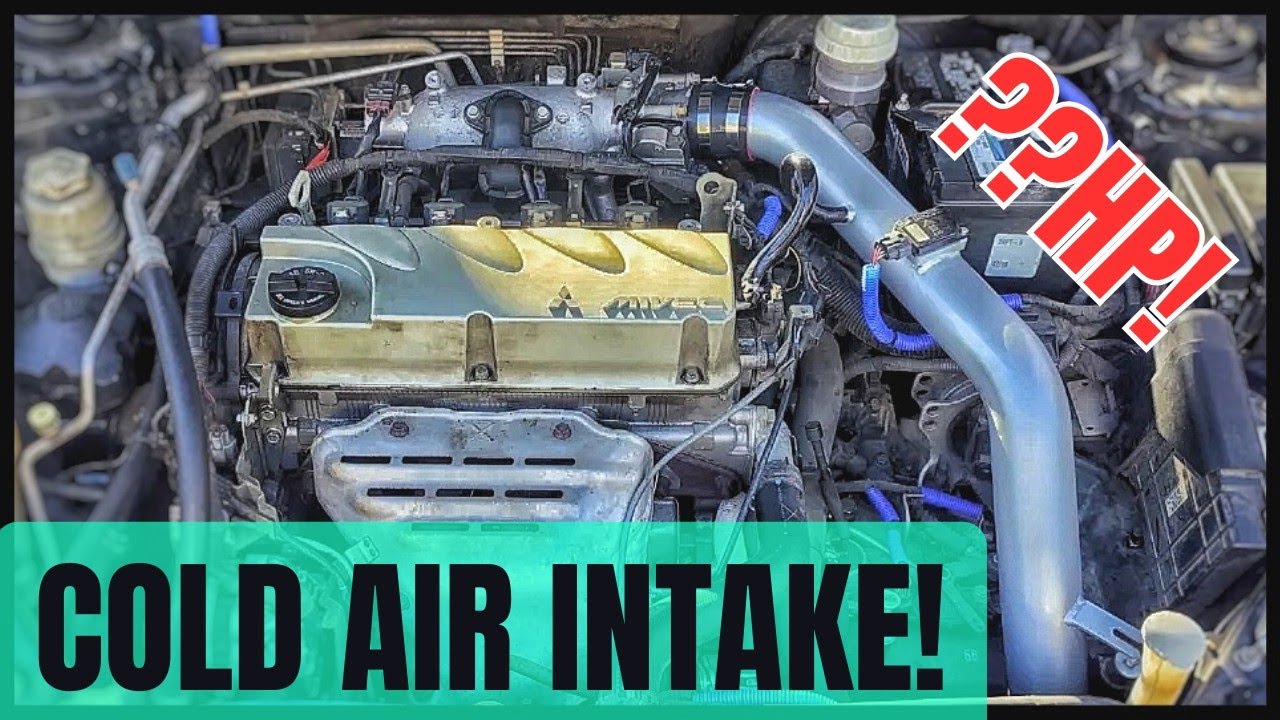 4g Eclipse DC Sports Cold Air Intake Install & Drive! YouTube