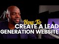 How to create a lead generation website