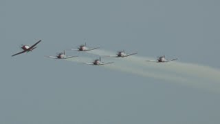 Israeli Air Force - The aerobatic team in training over Tel Aviv חזרות למטס עצמאות 2023