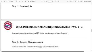 ISO 28000:2022 Explained | Supply Chain Security Management System Overview