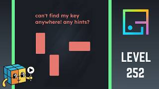 その他 TINYTINY EXIST UNLOCK THE KEY OF ANSWERS Game is Hard Level 252 Walkthrough Solution - Can't find my key