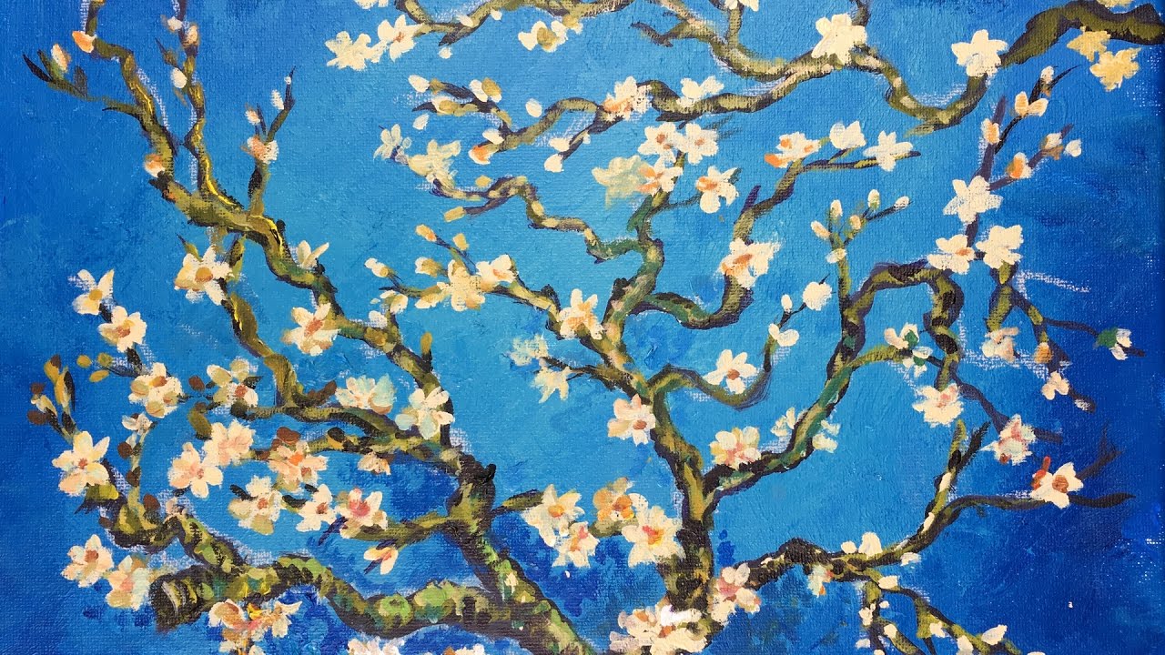 Almond Blossom - Vincent Van Gogh - Paint by Numbers