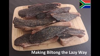 Making Biltong the Lazy Way