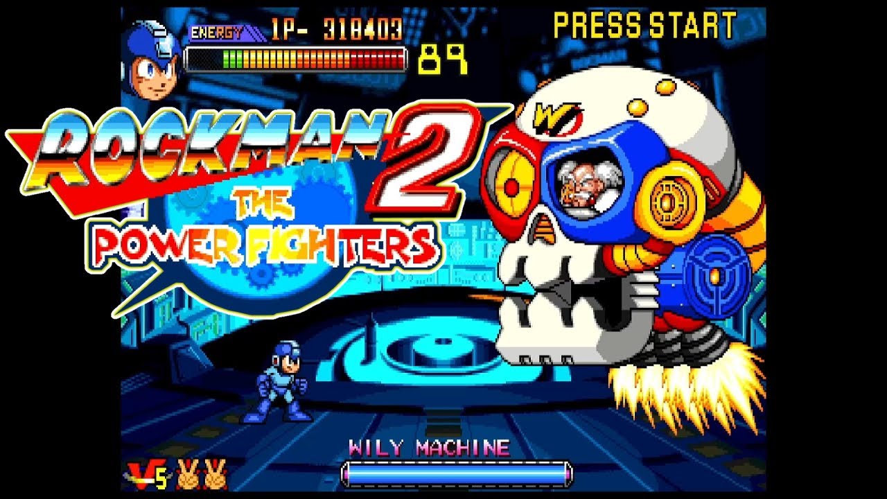 ロックマン2・ザ・パワーファイターズ - YouTube