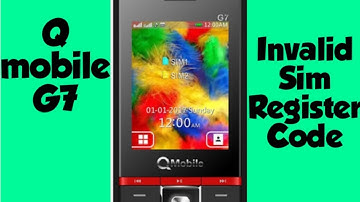 Qmobile G7 and SP3000 IMEI Chang Without Pc using Code