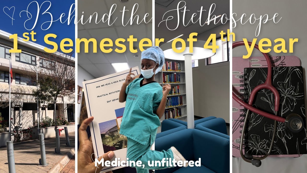 ᥫ᭡ Behind the Stethoscope: Review of 1st sem of 4th year | Traumatic blocks | Realities of Medicine📚