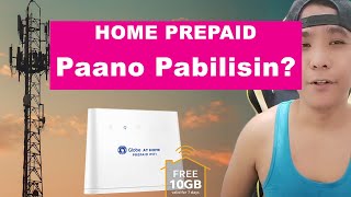 Paano Pabilisin Ang Globe At Home Prepaid WIFI with signal booster setup Antenna Settings