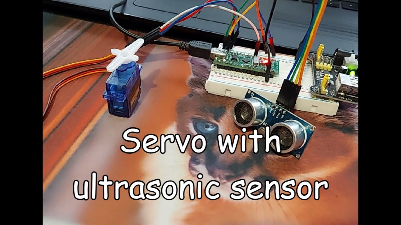 Servo with ultrasonic sensor Arduino for beginners with code YouTube