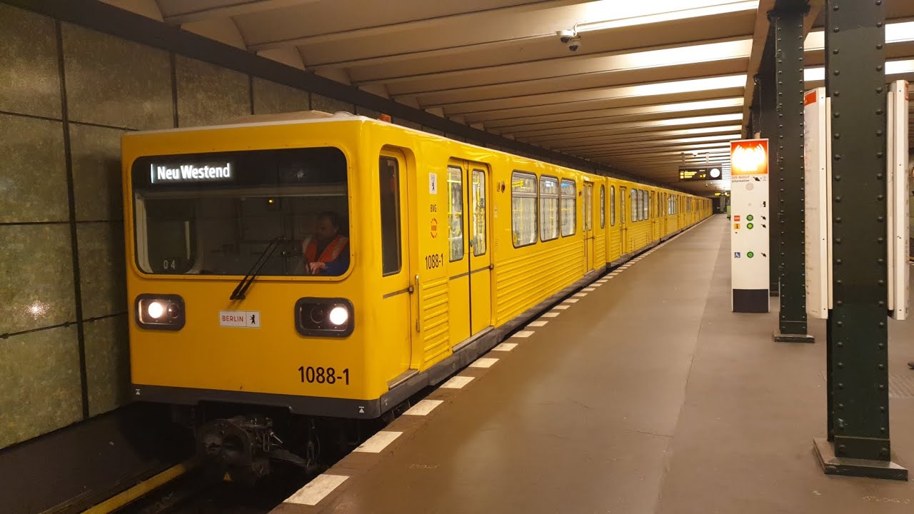 U-Bahn Berlin|Aussetzermitfahrt #14 auf der U2 von Klosterstraße bis Neu-Westend
