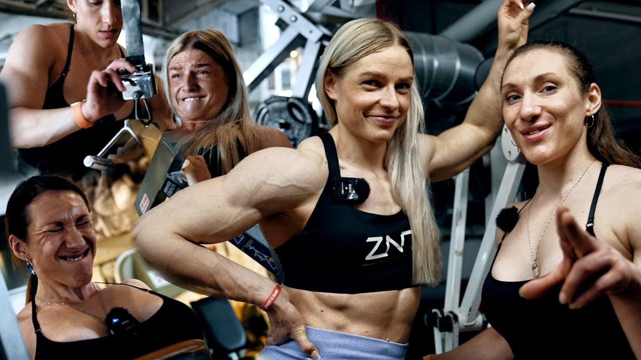 Letztes gemeinsames Training vor Lenas Sieg in Portugal