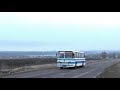Одинокий ЛАЗ-699 на сільській дорозі