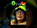 Brazil 🇧🇷 vs Germany 🇩🇪 🤧😭 | Fifa World Cup 2014 | Highlights #shorts #football #youtube