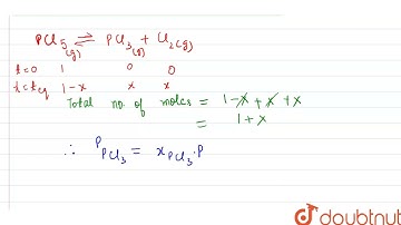 Phosphorus pentachloride dissociates as follows, ina closed reaction vessel, PC1_(5(g))hArrPC1_(...