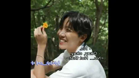 Jhope Just Needs A Flower Today