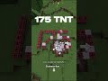175 TNT EXPLOSION ON MINECRAFT #minecraft #tnt