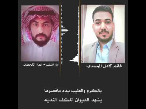 حصريا  شيلة الدليم المنشد عمار القحطاني كلمات الشاعر ابن ال جبور