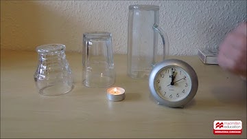 Candle and Air Science Experiment - Part 1 (Home Science)